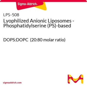 Lyophilized Anionic Liposomes - Phosphatidylserine (PS)-based DOPS:DOPC (20:80 molar ratio)