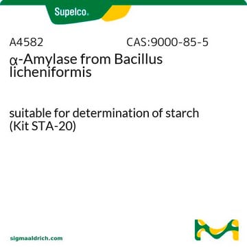 &#945;&#945;-Amilasa from Bacillus licheniformis suitable for determination of starch (Kit STA-20)