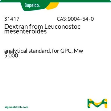 Dextrane from Leuconostoc mesenteroides analytical standard, for GPC, Mw 5,000