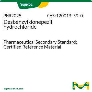 Desbenzyl-Donepezil-Hydrochlorid Pharmaceutical Secondary Standard; Certified Reference Material