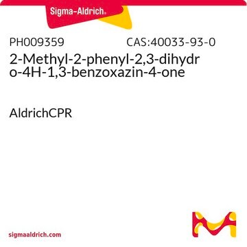 2-Methyl-2-phenyl-2,3-dihydro-4H-1,3-benzoxazin-4-one AldrichCPR