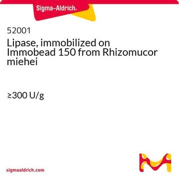 Lipase, auf Immobead 150 immobilisiert aus Rhizomucor miehei &#8805;300&#160;U/g