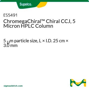 ChromegaChiral&#8482; Chiral CCJ, 5 Micron HPLC Column 5&#160;&#956;m particle size, L × I.D. 25&#160;cm × 3.0&#160;mm