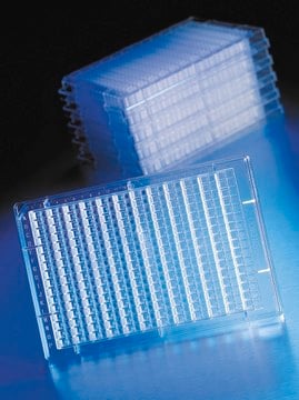 Corning&#174; CrystalEX&#8482; 384 well protein crystallization plates cyclic olefin copolymer (COC), flat bottom, non-sterile, lid: no, pack of 10