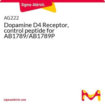 Receptor dopaminy D4, peptyd kontrolny dla AB1789/AB1789P