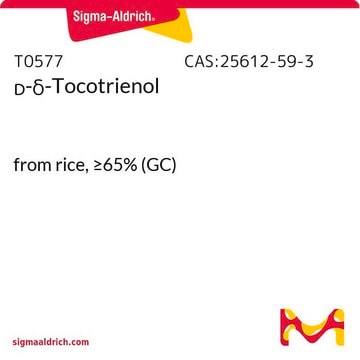 D-&#948;-Tocotrienol from rice, &#8805;65% (GC)