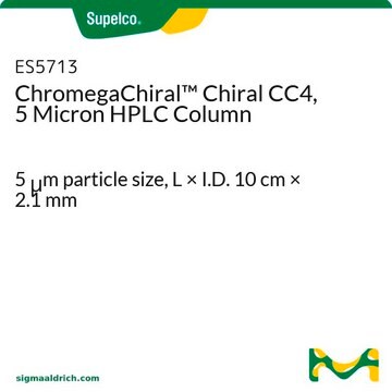 ChromegaChiral&#8482; Chiral CC4, 5 Micron HPLC Column 5&#160;&#956;m particle size, L × I.D. 10&#160;cm × 2.1&#160;mm