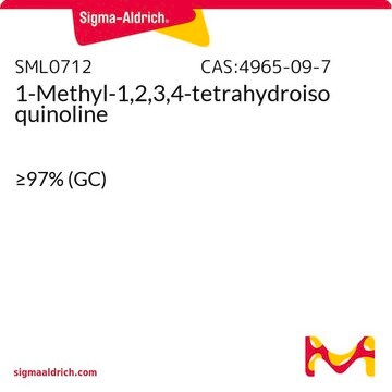 1-Methyl-1,2,3,4-tetrahydroisoquinoline &#8805;97% (GC)