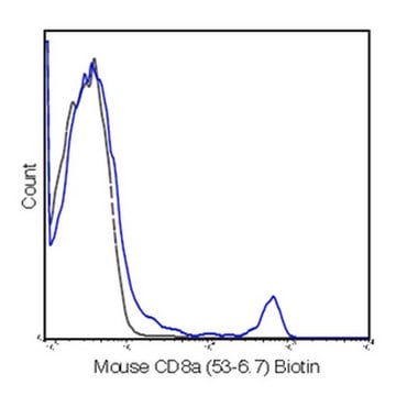 Anti-CD8a (Mouse), clone 53-6.7, biotin conjugate Antibody clone 53-6.7, from rat, purified by affinity chromatography