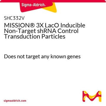 MISSION&#174; 3X LacO Inducible Non-Target shRNA Control Transduction Particles Does not target any known genes