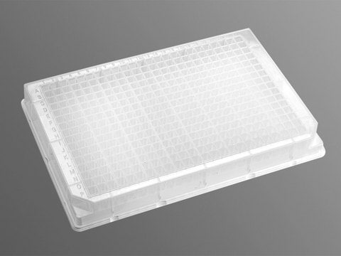 Corning&#174; Axygen&#174; Deep Well Microplate size 384&#160;wells, Not Treated, working volume 120&#160;&#956;L, pkg of 10x5plates/cs, sterile