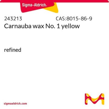 Carnauba wax No. 1 yellow refined