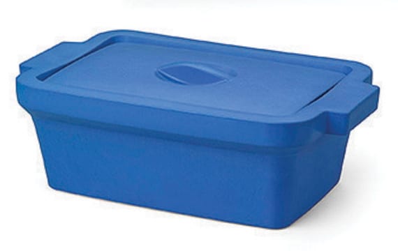 Corning&#174; Ice Pan, rectangular with lid midi, capacity 4L, blue