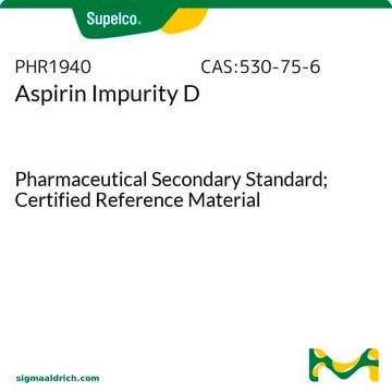 Aspirin Impurity D Pharmaceutical Secondary Standard; Certified Reference Material