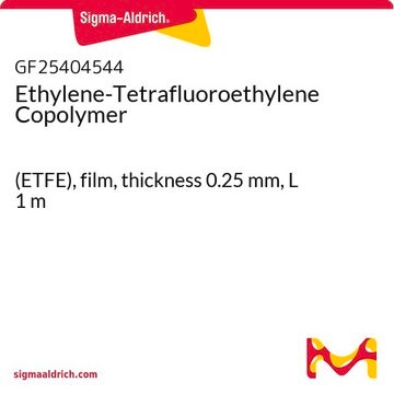 Ethylene-Tetrafluoroethylene Copolymer (ETFE), film, thickness 0.25&#160;mm, L 1&#160;m