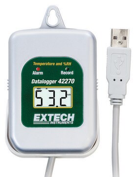 Extech Temperature, Humidity Datalogger Kit with PC Interface