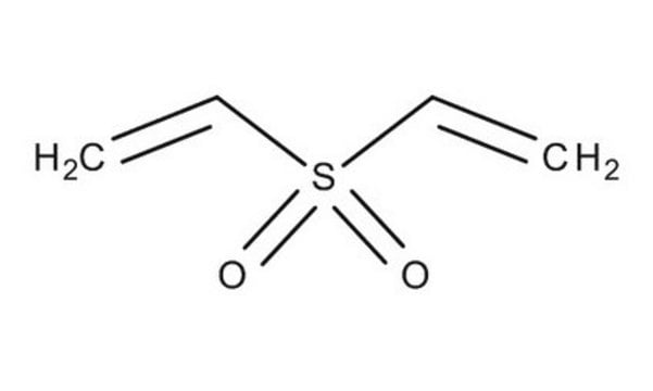 Divinyl sulfone (stabilised) for synthesis