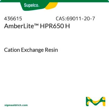 Dowex Monosphere&nbsp;650C hydrogen form Cation Exchange Resin