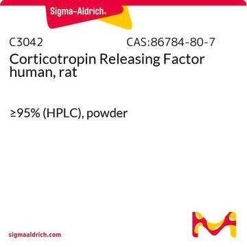 コルチコトロピン放出因子 ヒト, ラット &#8805;95% (HPLC), powder