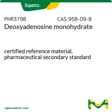 Deoxyadenosine monohydrate certified reference material, pharmaceutical secondary standard