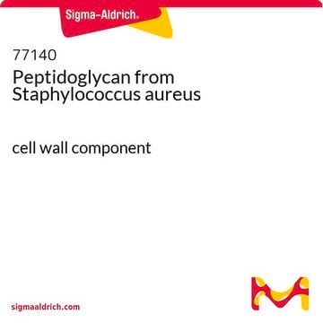 Peptidoglycan from Staphylococcus aureus cell wall component