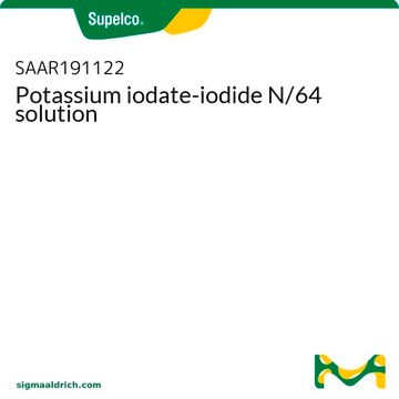 Potassium iodate-iodide N/64 solution