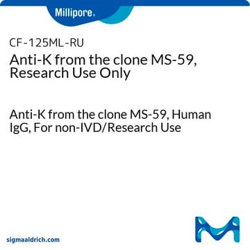 Anti-K from the clone MS-59, Research Use Only Anti-K from the clone MS-59, Human IgG, For non-IVD/Research Use