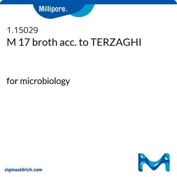 M 17 broth acc. to TERZAGHI for microbiology