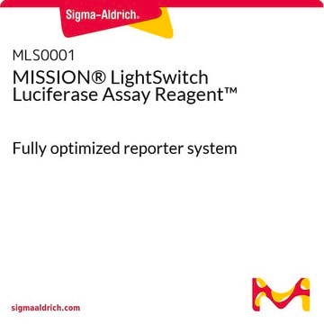 MISSION&#174; LightSwitch Luciferase Assay Reagent&#8482; Fully optimized reporter system