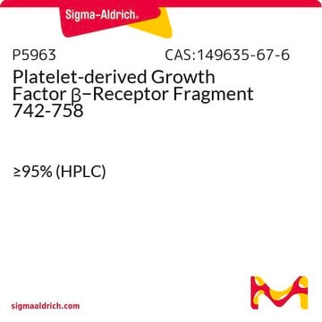 Platelet-derived Growth Factor &#946;&#8722;Receptor Fragment 742-758 &#8805;95% (HPLC)