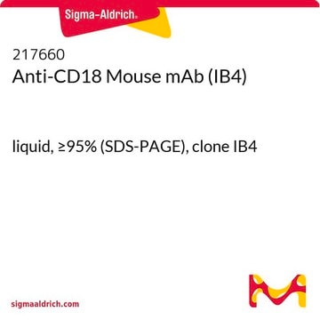 Anti-CD18-mAb der Maus (IB4) liquid, &#8805;95% (SDS-PAGE), clone IB4