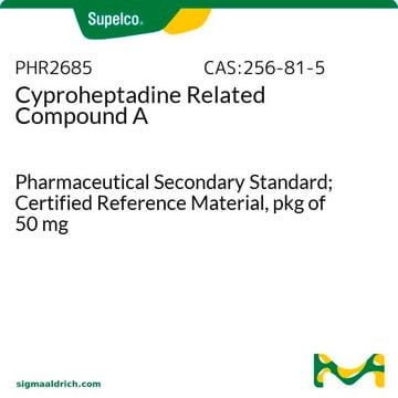 Cyproheptadine Related Compound A Pharmaceutical Secondary Standard; Certified Reference Material, pkg of 50&#160;mg