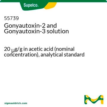 Gonyautoxin-2 and Gonyautoxin-3 solution 20&#160;&#956;g/g in acetic acid (nominal concentration), analytical standard