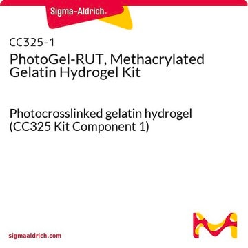 PhotoGel-RUT, methacrylierte Gelatine-Hydrogel-Kit Photocrosslinked gelatin hydrogel (CC325 Kit Component 1)