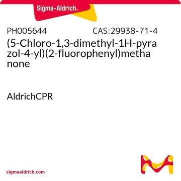 (5-Chloro-1,3-dimethyl-1H-pyrazol-4-yl)(2-fluorophenyl)methanone AldrichCPR