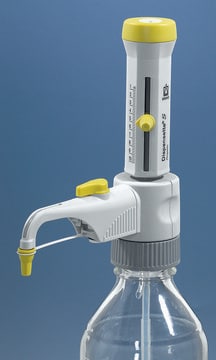 BRAND&#174; Dispensette&#174; S Organic, Digital bottle-top dispenser volume range 0.5-5&#160;mL, with recirculation valve