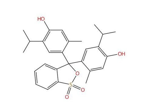 Thymol blue indicator