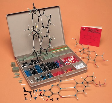 Cochranes Molekül-Modell minit, classroom set with 5 texts, biochemistry