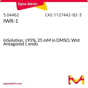 IWR-1 InSolution, &#8805;95%, 25 mM in DMSO, Wnt Antagonist I, endo