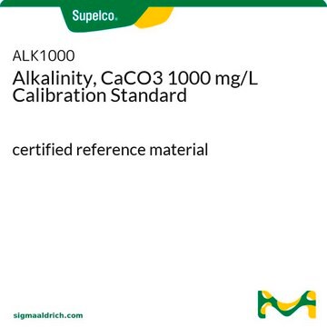 Alkalität, CaCO3 1000&nbsp;mg/l, Kalibrierstandard certified reference material