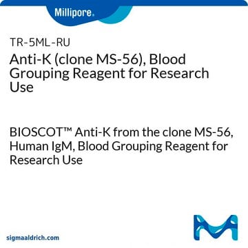 Reagent For Research Use - Rare Specificities &amp; AHG BIOSCOT&#8482; Anti-K from the clone MS-56, Human IgM, Blood Grouping Reagent for Research Use