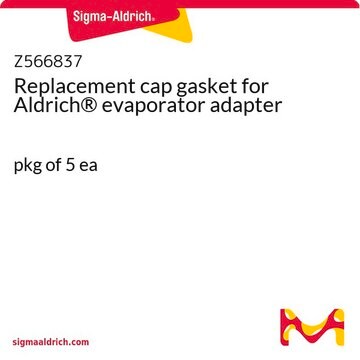 Replacement cap gasket for Aldrich&#174; evaporator adapter pkg of 5&#160;ea