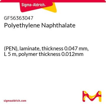 Polyethylene Naphthalate (PEN), laminate, thickness 0.047&#160;mm, L 5&#160;m, polymer thickness 0.012mm