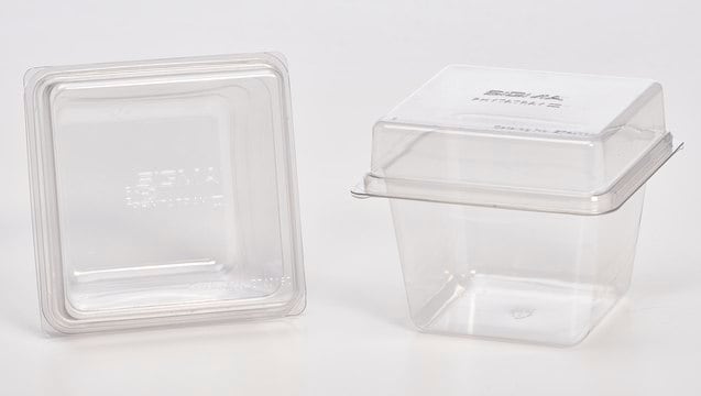 Phytatray&#8482; III L × W × H 9.5&#160;cm × 9.5&#160;cm × 10.5&#160;cm, (recycled polyethylene terephthalate - RPET), sterile; &#947;-irradiated