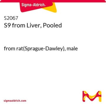 S9 from Liver, Pooled from rat(Sprague-Dawley), male