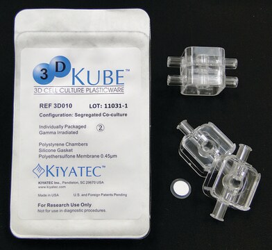 3DKUBE&#8482; 3D cell culture chambers segregated co-culture