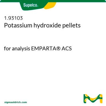 Potassium hydroxide pellets for analysis EMPARTA&#174; ACS