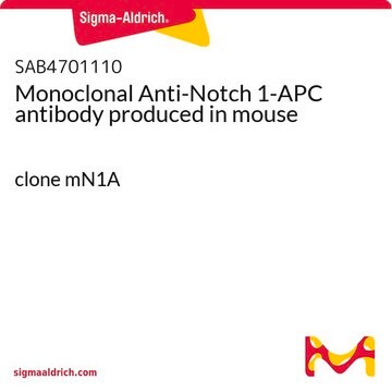 Monoclonal Anti-Notch 1-APC antibody produced in mouse clone mN1A