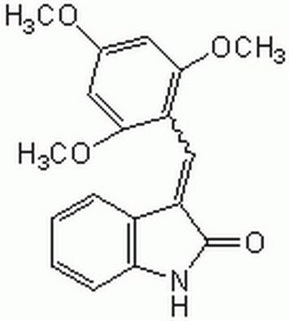 IC261 A cell-permeable, reversible, potent and selective inhibitor of casein kinase (CK1) that inhibits CK1&#948; (IC&#8325;&#8320; = 0.7-1.3 &#181;M) and CK1&#949; (IC&#8325;&#8320; = 0.6-1.4 &#181;M) isozymes.