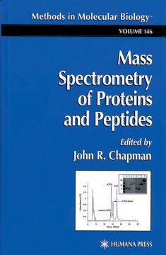 Mass Spectrometry of Proteins and Peptides